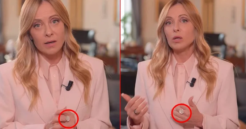 Başbakan Meloni parmağında yüzükle video çekince ülke karıştı Sözcü Gazetesi