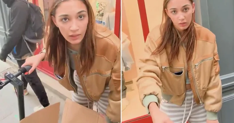 Fransa daki yağmacıya Yaptığın haram dedi! Kadının cevabı şaşırttı