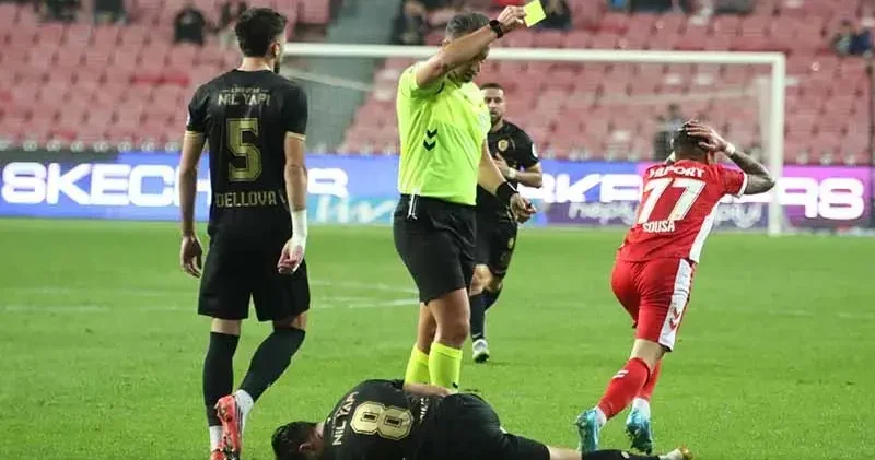Samsunspor’dan hakeme tepki