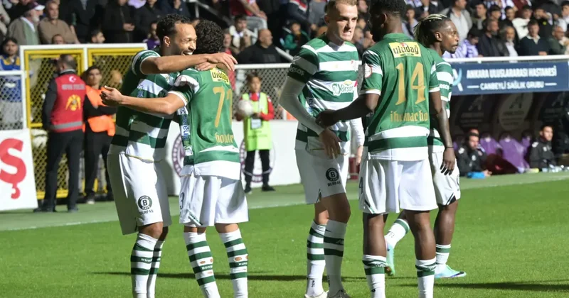 6 gol 1 kırmızı kart! Maçı farklı kazanıp TFF 1. Lig de liderliği aldılar