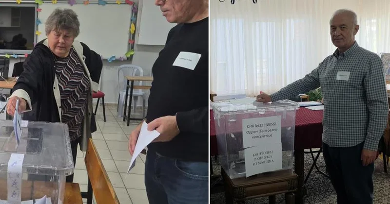 Bulgaristan da seçim heyecanı! Edirne ve Tekirdağ da sandıklar kuruldu
