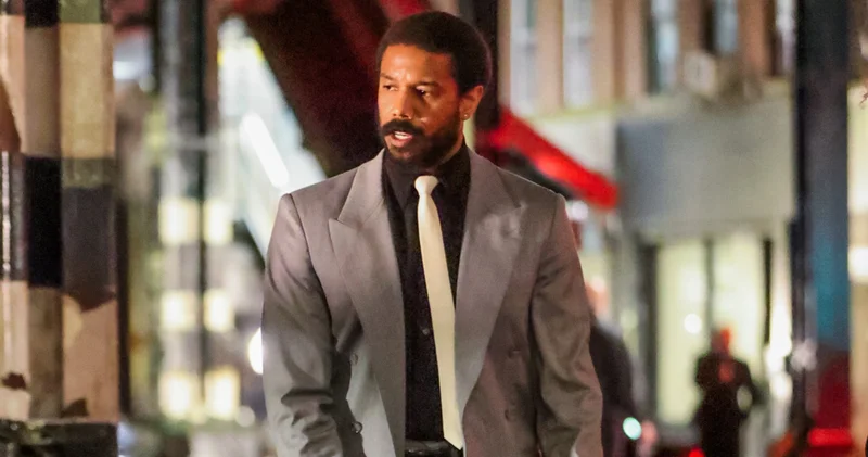 Michael B. Jordan ın film setine bıçaklı saldırı
