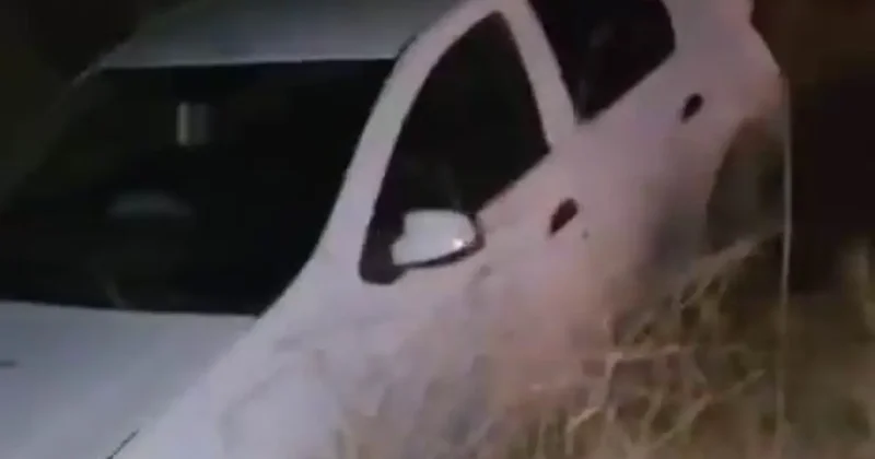 Diyarbakır’da araç yoldan çıkıp takla attı: 1 yaralı