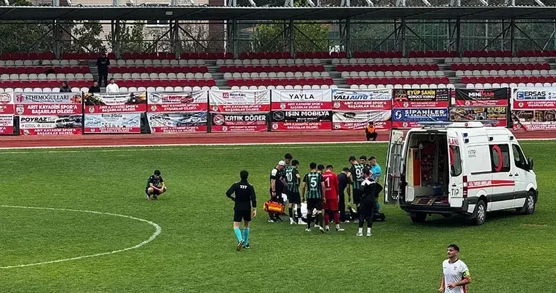 Maç sırasında kalp krizi geçirdi