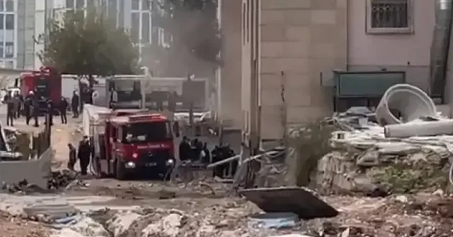 Şanlıurfa Adliyesi nin bodrum katında patlama VİDEO İZLE