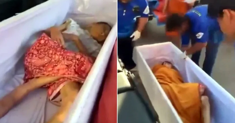 Yakılmak istenen kadın son anda uyandı, tabuta vurarak açtırdı Sözcü Gazetesi