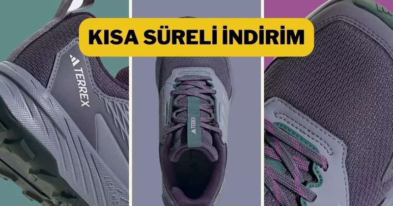 Her zeminde performansınızı artıran Adidas Terrex ayakkabı Gülümseten Kasım la indirimde!