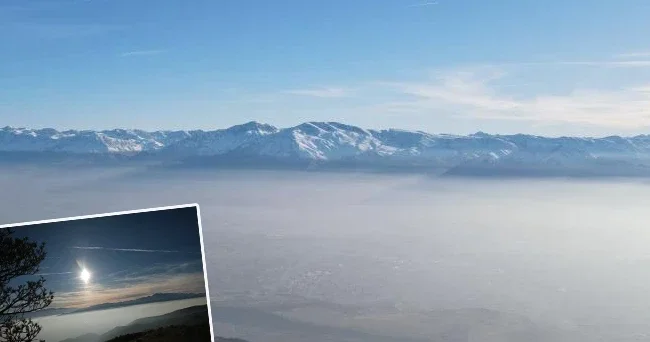 Sezonun ilk yoğun kar yağışıyla beyaza büründü: Kar yağışı yeniden başladı