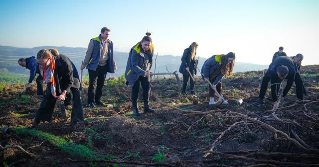 Uludağ İçecek Türk ten geleceğe nefes 20 bin fidanla 2 yeni hatıra ormanı Bursa Haberleri