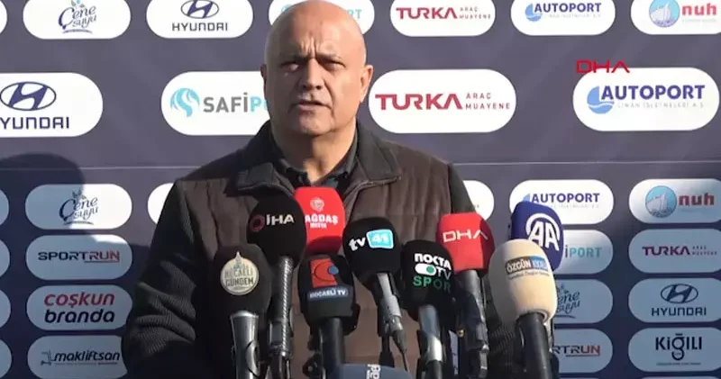 Kocaelispor Başkanı Durul: 250 bin euro ödememiz var, yaptığımızda tedbir kalkıyor