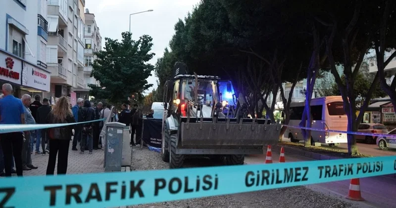 Ekmek almaya gidiyordu... Geri gelen kepçeden kaçamadı