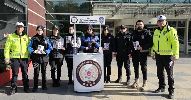 Tatvan Emniyet Müdürlüğünden bilgilendirme standı Bitlis Haberleri
