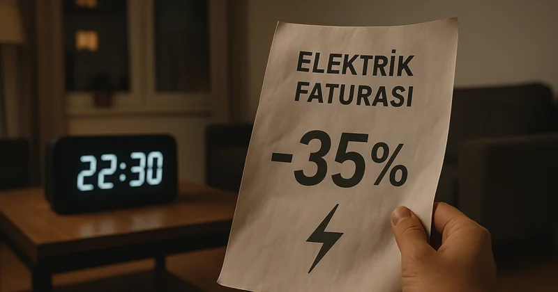 Saat 22.30 kuralını uygulayanların faturaları %35 düşüyor Sözcü Gazetesi