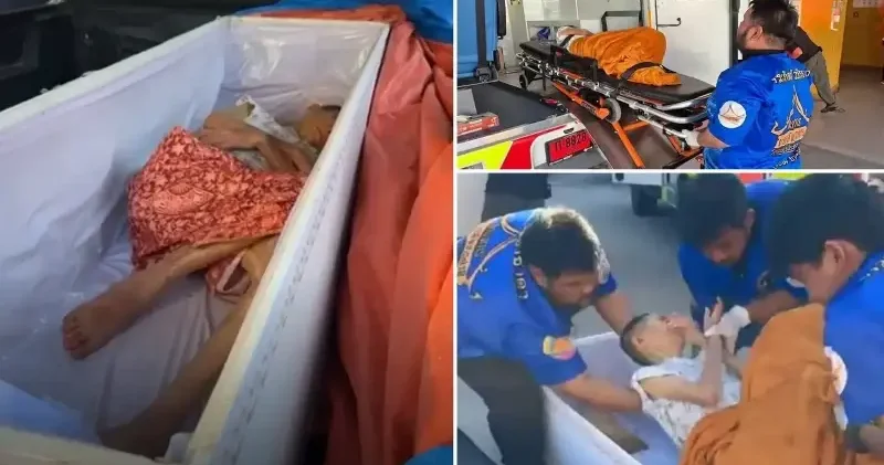 Ziyaretçiler şoke oldu: Öldü diye koydukları tabutta yaşadığı anlaşıldı Dünya Haberleri