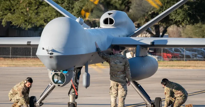 Değeri milyonlarca dolar... ABD nin avcı İHA sı denizde kayboldu!