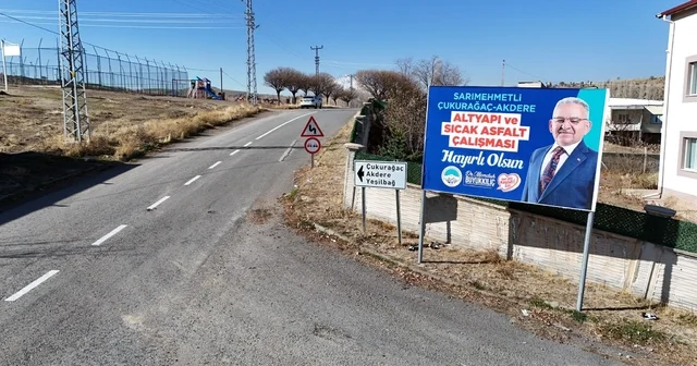 Tomarza da 3 mahallenin ana yollarının sıcak asfaltı tamamlandı Kayseri Haberleri