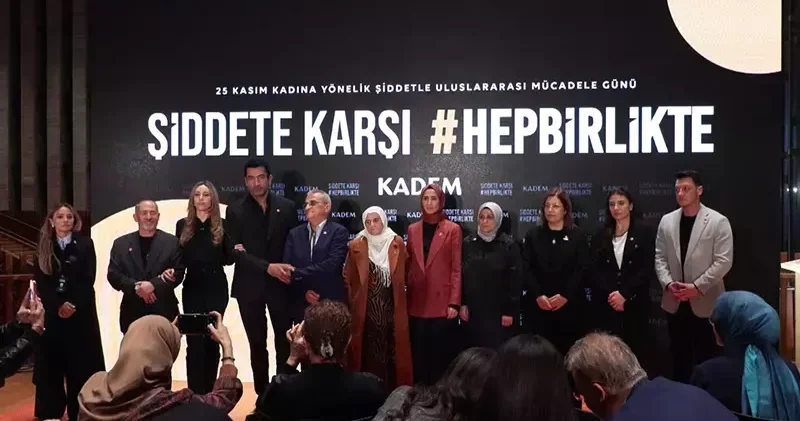 KADEM’den Şiddete Karşı Hep Birlikte çağrısı