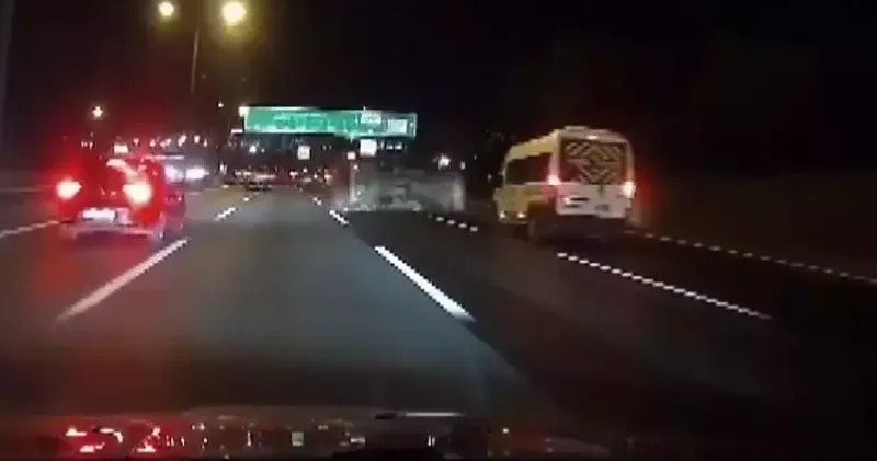 Beykoz da makas atan sürücü kazaya neden oldu