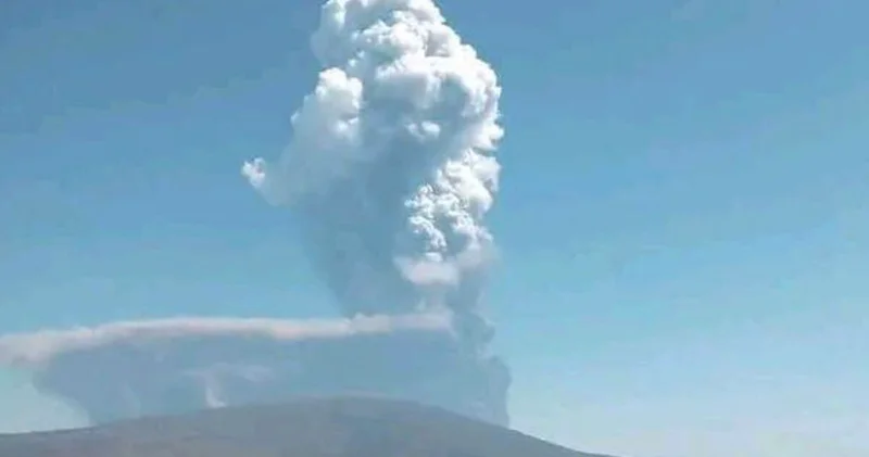 Hayli Gubbi Yanardağı nda 12 bin yıldır bilinen ilk patlama kayıtlara geçti Dış Haberler