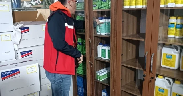 Uşak ta bitki koruma ürünü denetimleri sürüyor Uşak Haberleri
