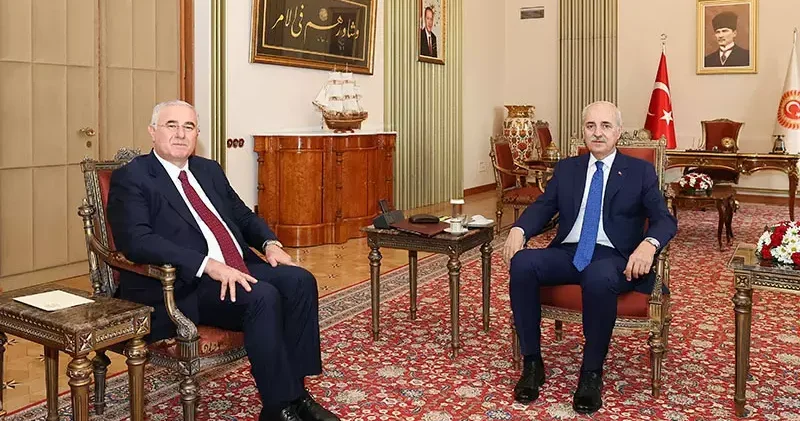 Kurtulmuş, Kamu Başdenetçisi Akarca yı kabul etti