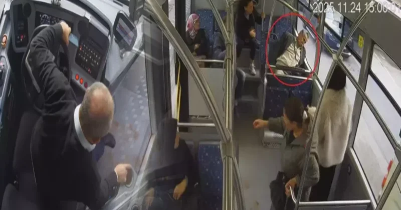 Kalp krizi geçiren yolcuyu hastaneye yetiştirdi! Sözcü Gazetesi