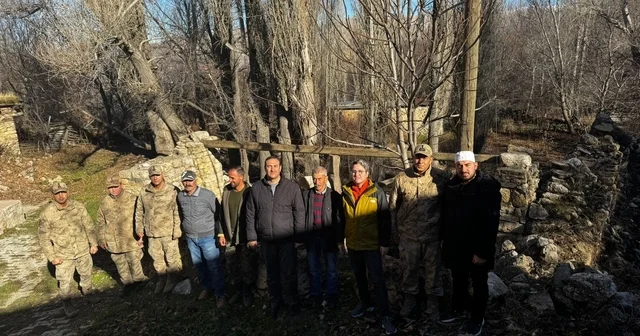 Kaymakam Arıkan, Harmankaya köyünde incelemede bulundu Erzincan Haberleri