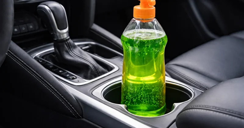 58 bin lira ödememek için aracınıza bulaşık deterjanı koyun Sözcü Gazetesi