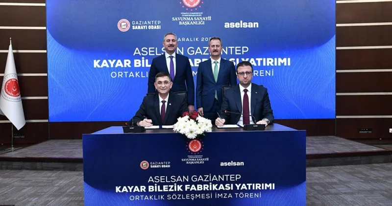 ASELSAN ın Gaziantep fabrikası için imzalar atıldı Savunma Sanayi Haberleri