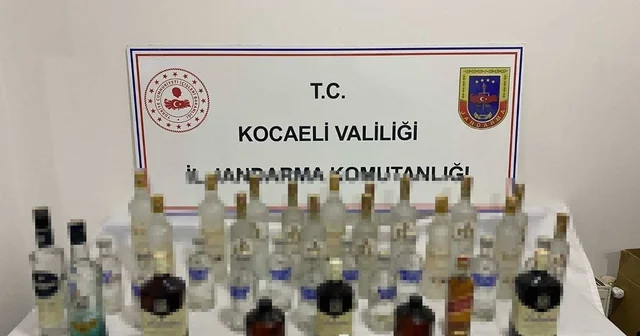 Yılbaşı öncesi kaçakçılara darbe: Milyonluk sahte alkol ve ürün ele geçirildi Kocaeli Haberleri