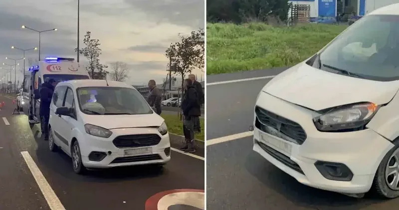 Başıboş köpeğe çarpan aracın sürücüsü yaraladı Tekirdağ Haberleri