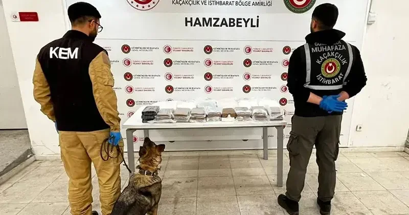 Gümrüklerde rekor; 33 ton 198 kilo uyuşturucu ele geçirildi