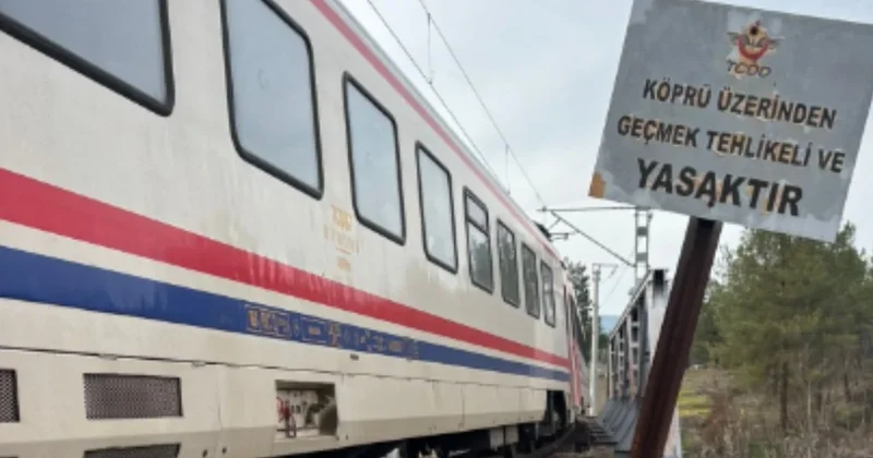 Yolcu treninin çarptığı yaşlı adam öldü! Sözcü Gazetesi