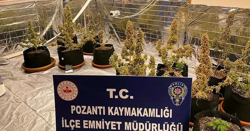 İklimlendirme sistemi kurulup, uyuşturucu üretilen villaya operasyon; 2 tutuklama