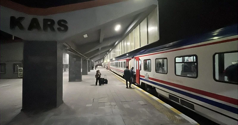 Doğu Ekspresi Kars tan ilk seferine çıktı