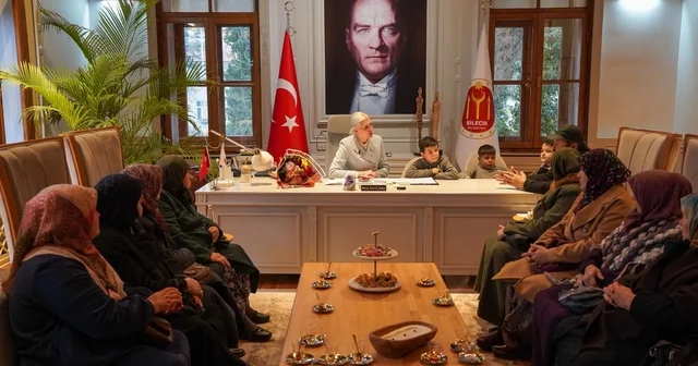 Üretici kadınlar Bilecik Belediyesi nde ağırlandı Bilecik Haberleri