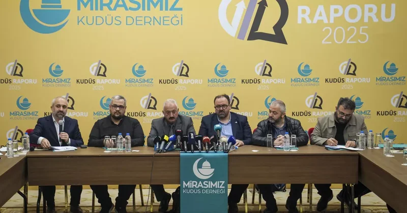 Mirasımız Kudüs Derneği 2025 raporunu açıkladı: Gazze de tarihi yıkım