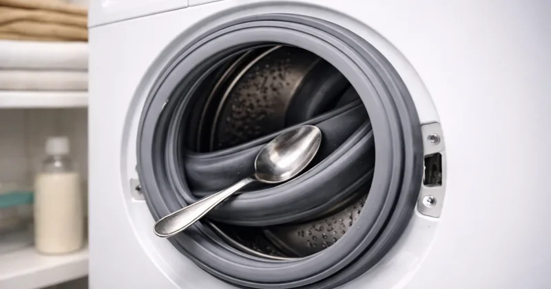 Çamaşır makinesi contasına koyulan kaşık meğer bu işe yarıyormuş Sözcü Gazetesi