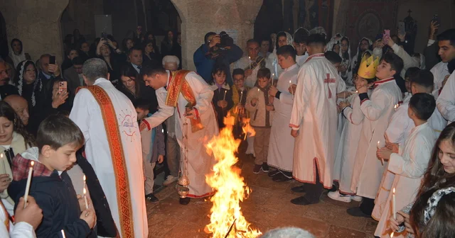 Mardin de Süryaniler, Doğuş Bayramı nı kutladı Mardin Haberleri