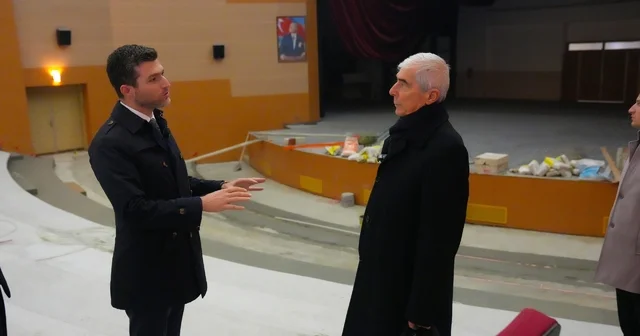 Erbaa da kültür ve sanat merkezi baştan sona yenileniyor Tokat Haberleri