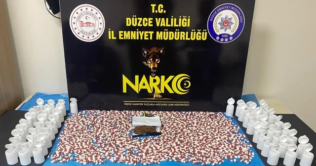 Düzce de uyuşturucu ticareti yapan şüpheli yakalandı Düzce Haberleri