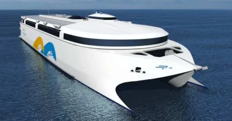 130 metrelik dünyanın ilk elektrikli gemisi denize indirildi Sözcü Gazetesi