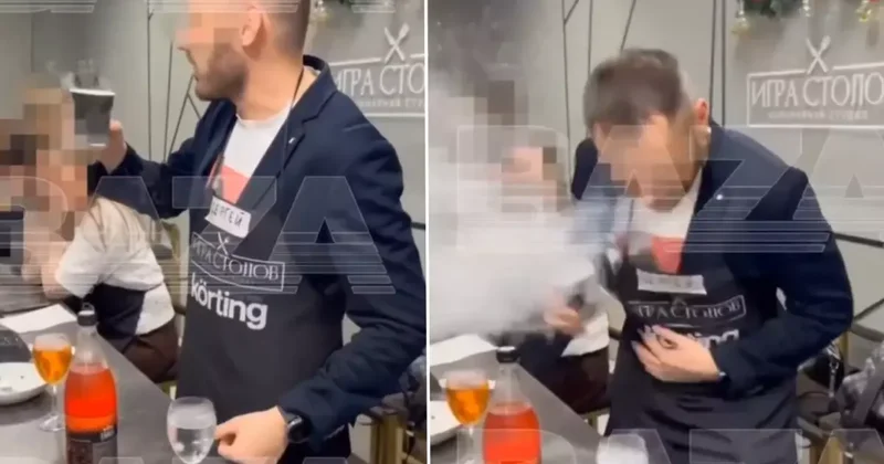 Moskova da sıvı nitrojenli kokteyl faciası