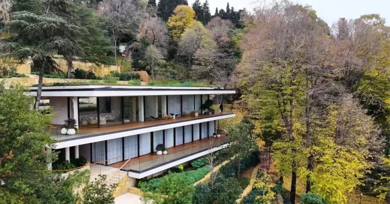 Adnan Oktar ın eski villası Rus Oligark ın restorasyonundan geçti! İşte son hali