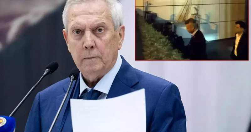 Ortalık yangın yeriyken Aziz Yıldırım ın fotoğrafı tartışma yarattı