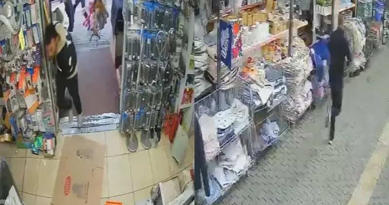 Husumetlisini görüp otomobilinden ateş açtı; yoldan geçen kişiyi vurdu