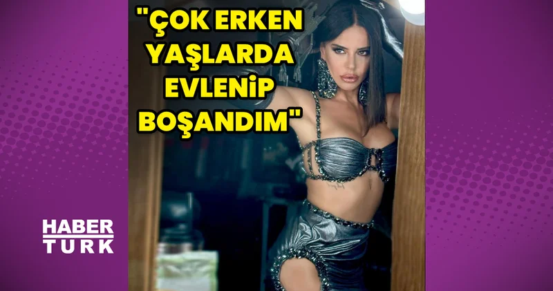 Simge Sağın dan evlilik itirafı: Erken yaşlarda evlenip, boşandım Magazin haberleri