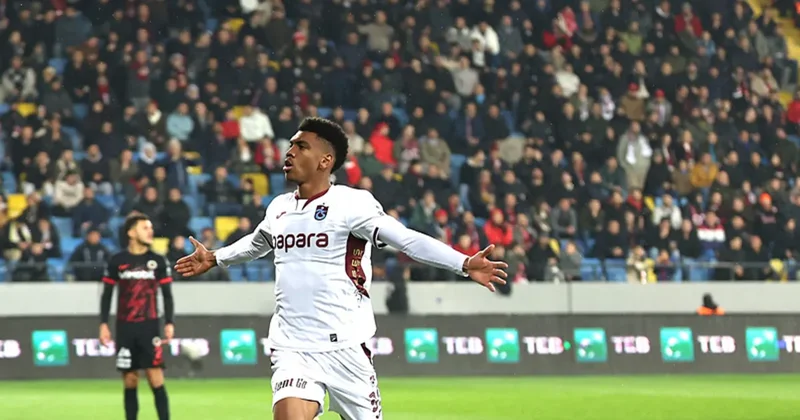 Trabzonspor un gollerinde Onuachu, Augusto ve Muçi imzası