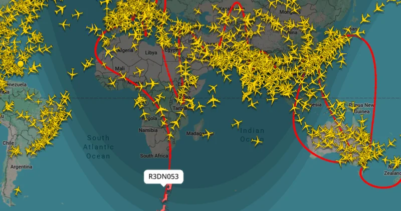Santa1 Kodlu Noel uçuşunu binlerce kişi takip etti Dış Haberler