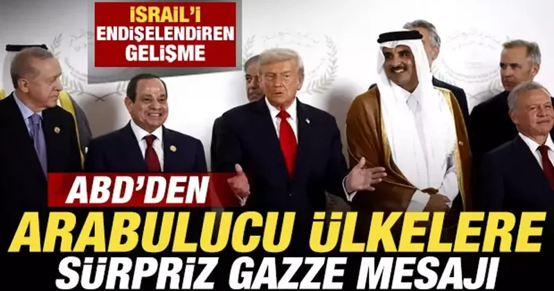 İsrail i endişelendiren gelişme! ABD den arabulucu ülkelere sürpriz Gazze mesajı